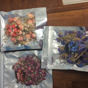 5/$20. Dried Crafting Flowers